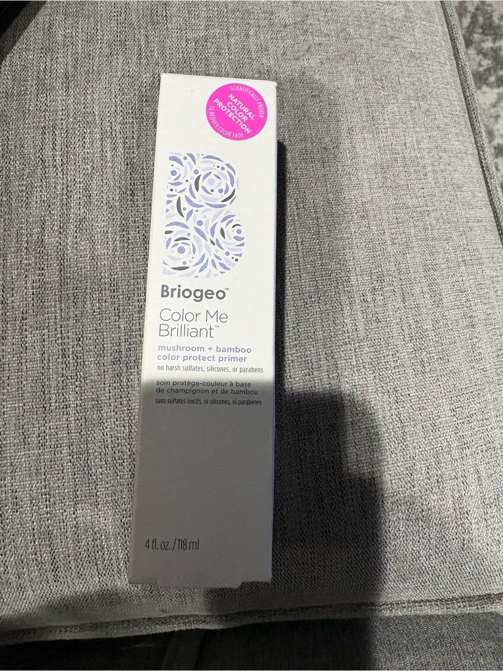 Briogeo Color Me Brilliant mushroom + bamboo primer.